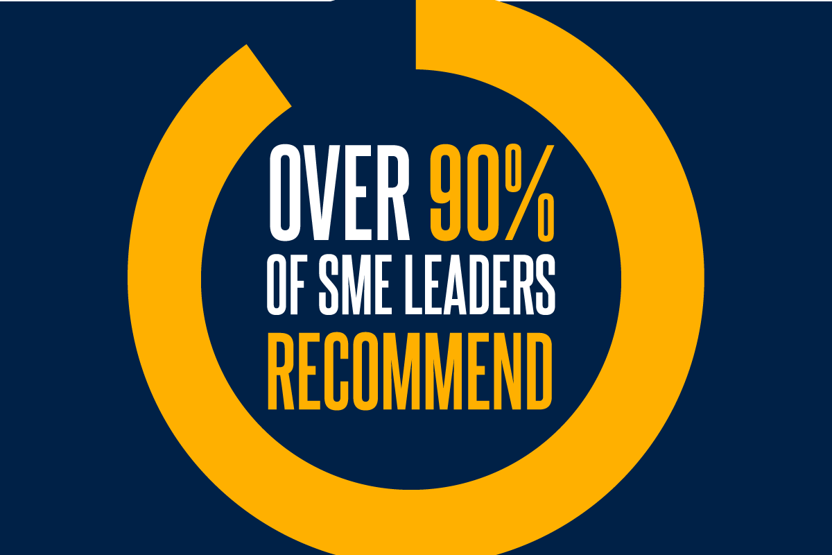 Over 90% of SME leaders recommend Help to Grow