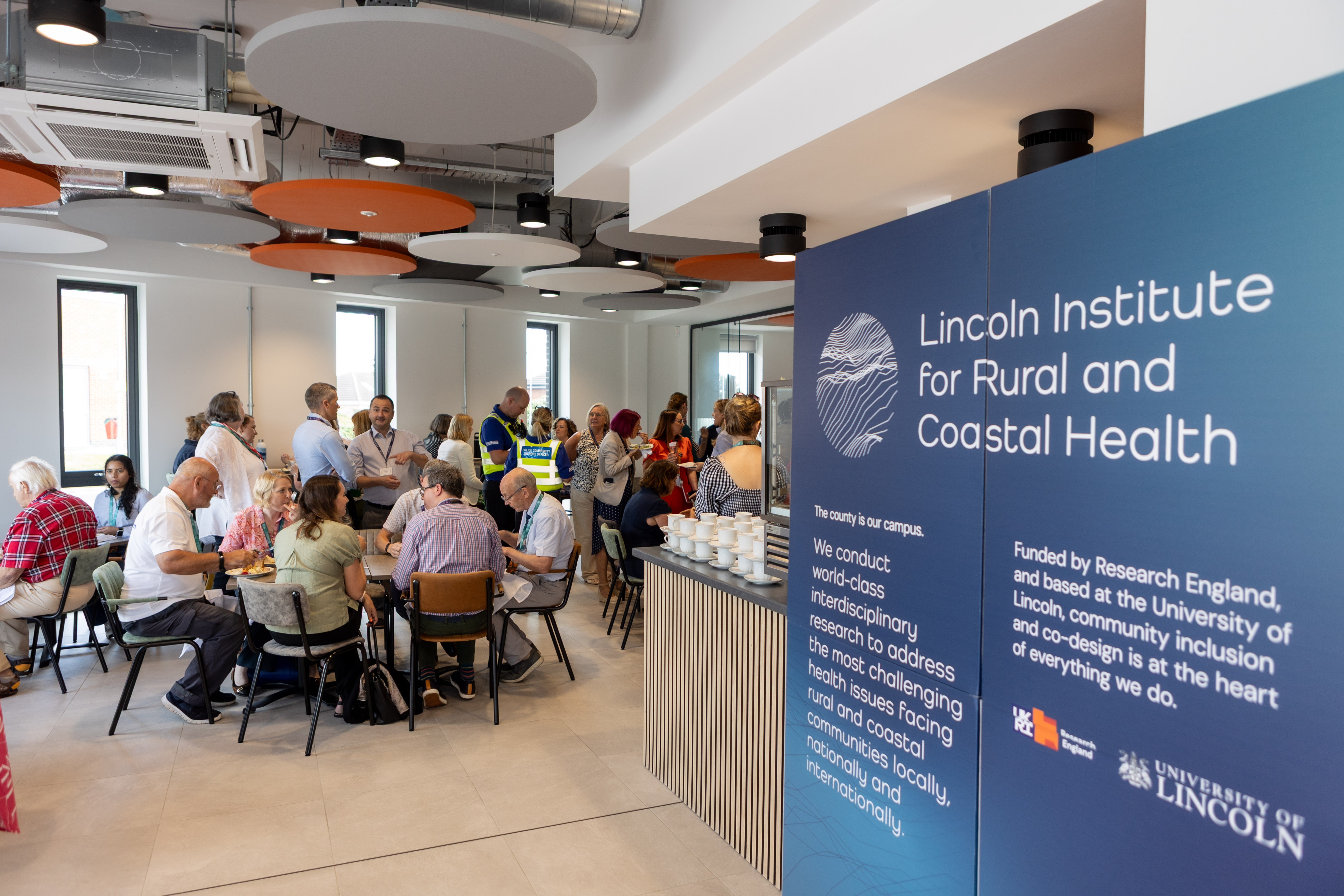 A conference image with a LIRCH banner in the foreground