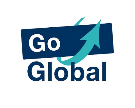 Logo featuring the words 'Go Global'