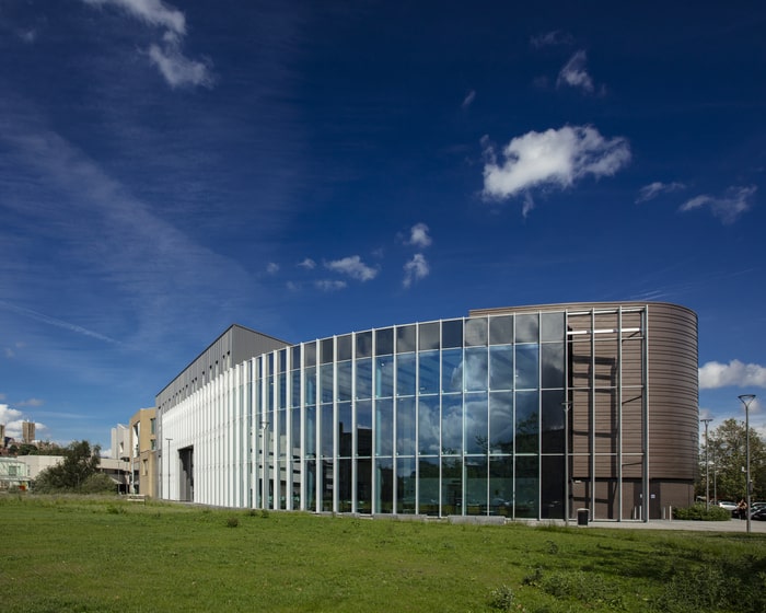 The Isaac Newton Building on the Brayford Pool Campus