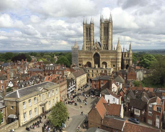 Lincoln Cathedral and Bailgate area