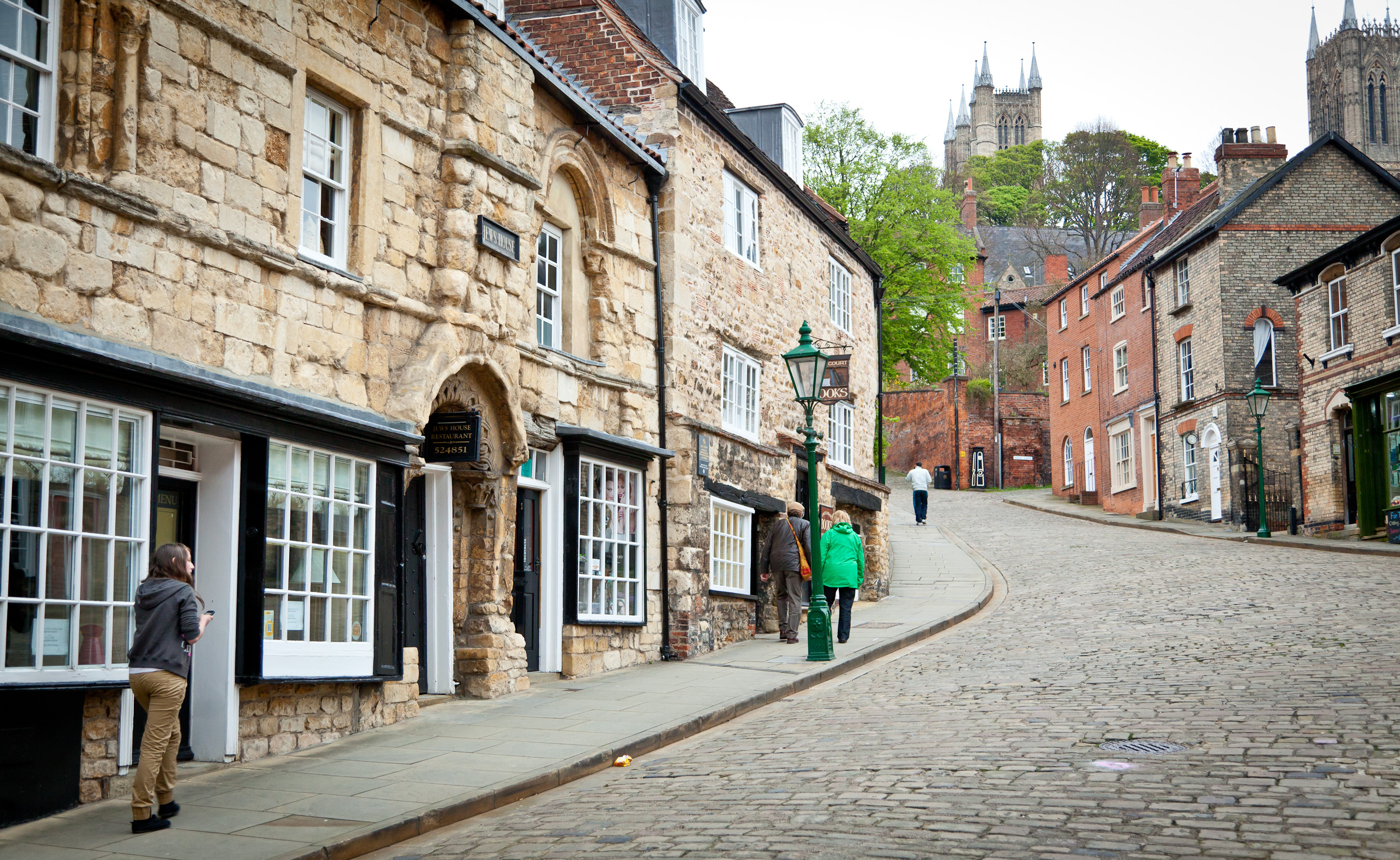 Steep Hill in the centre of Lincoln