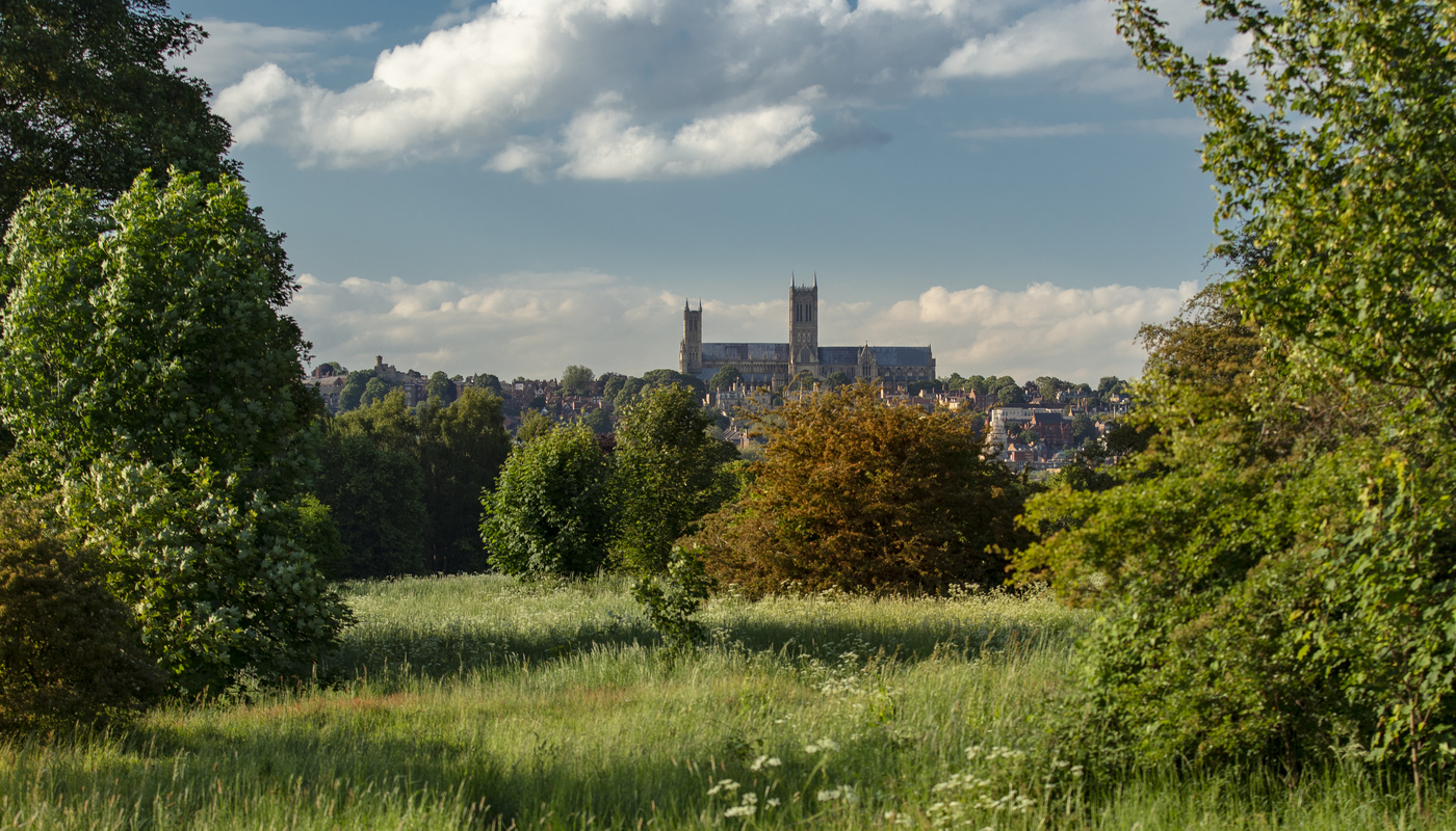 A view of Lincoln from south common