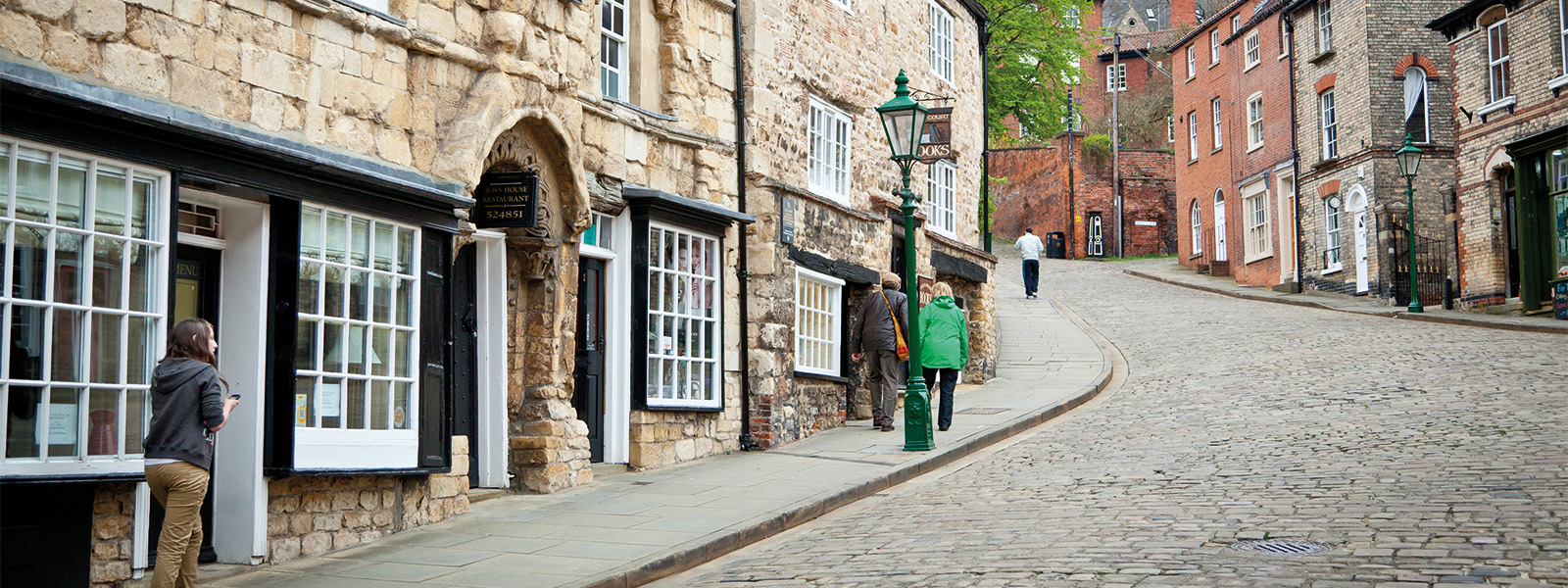 View of Steep Hill, Lincoln