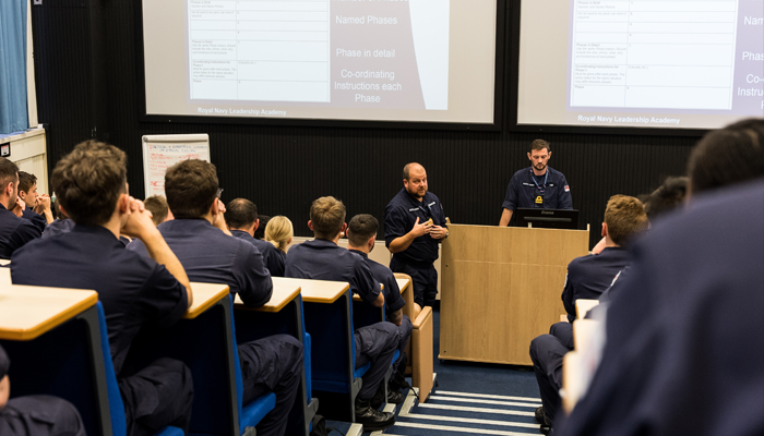 Teaching taking place at the Maritime Studies Centre