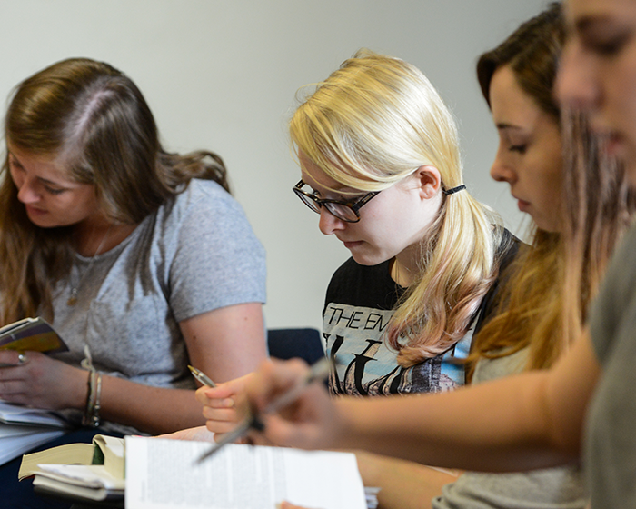 Students in classroom