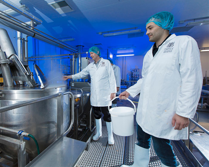 Apprentices at the National Centre for Food Manufacturing