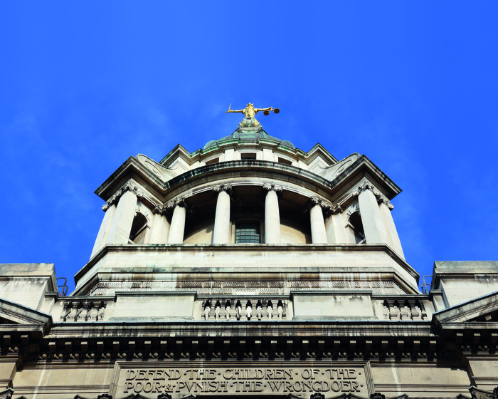 Building of a courthouse.