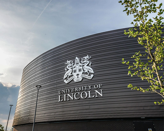 Exterior of the University of Lincoln