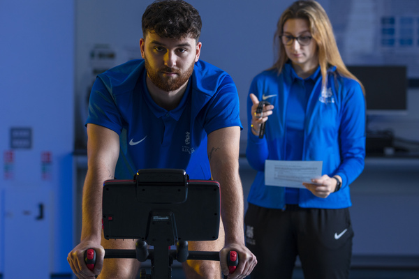 Students in the Human Performance Centre