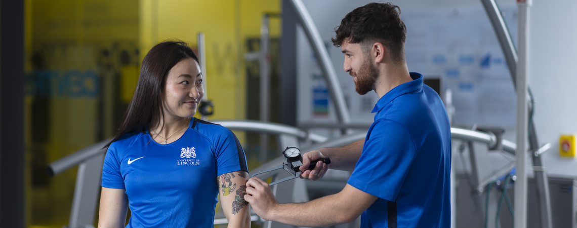Students in the Human Performance Centre