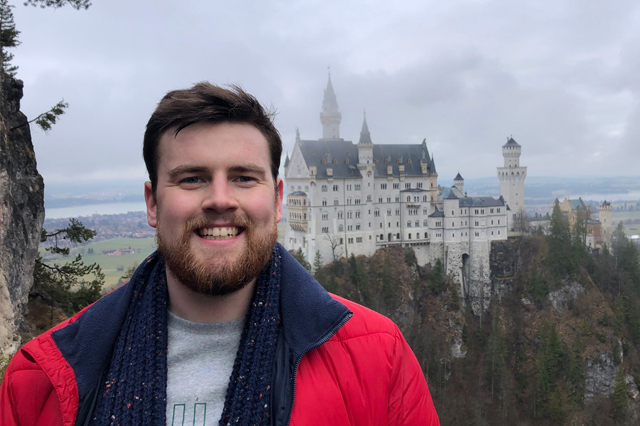 Reece Townsend at Neuschwanstein Castle