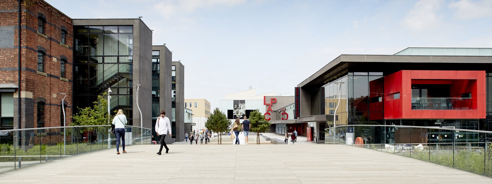 Library Square on the Brayfood Pool Campus