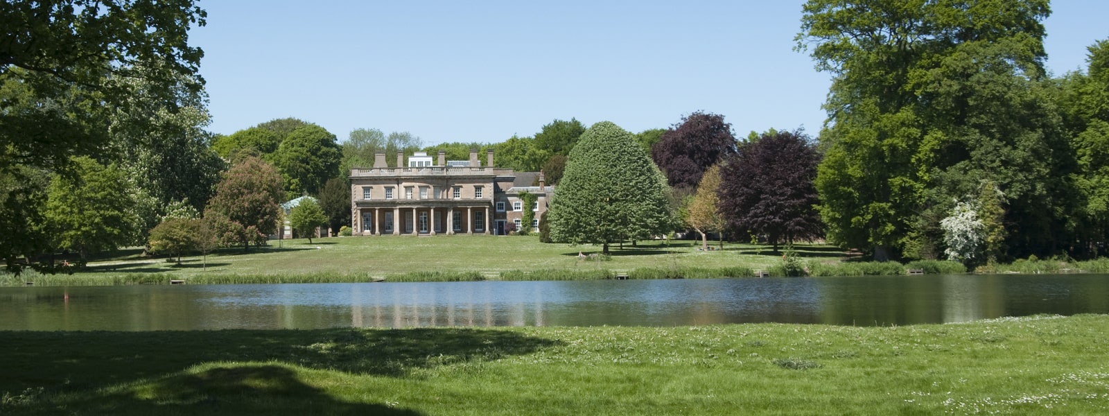 Riseholme campus in summer