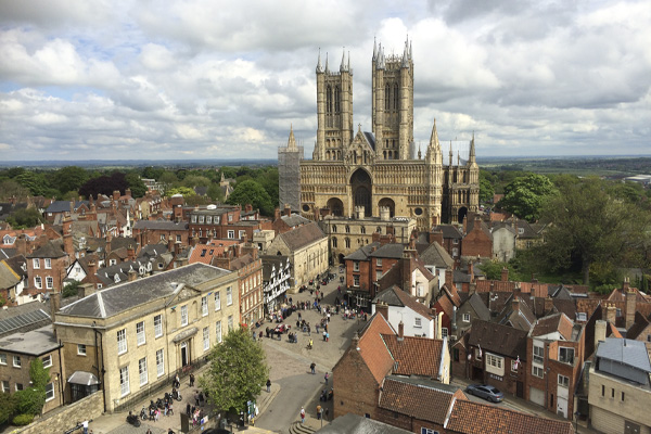 Lincoln Cathedral and the Bailgate area