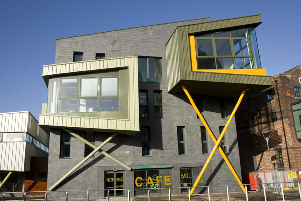 External shot of Sparkhouse on campus