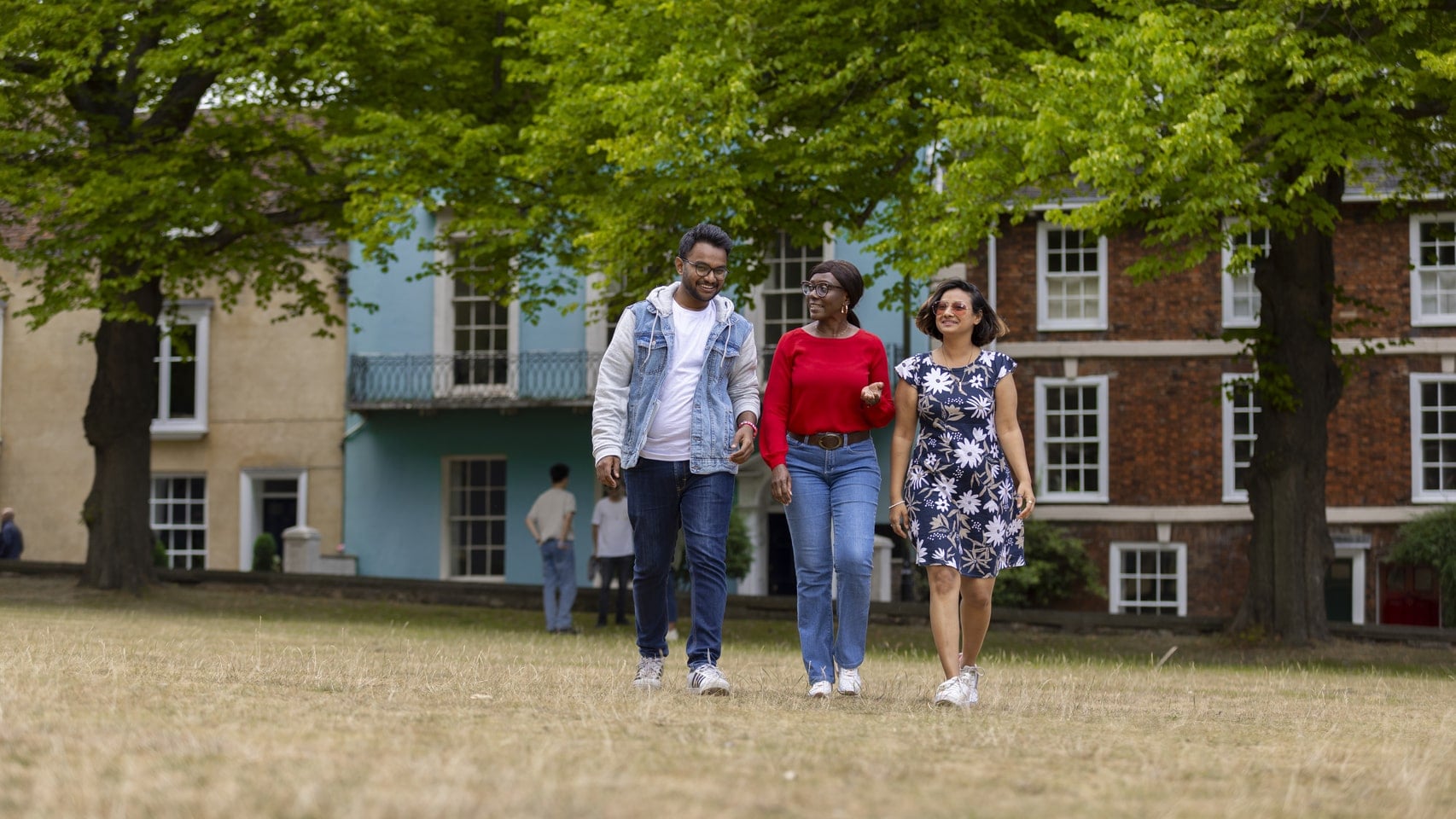 Students uphill