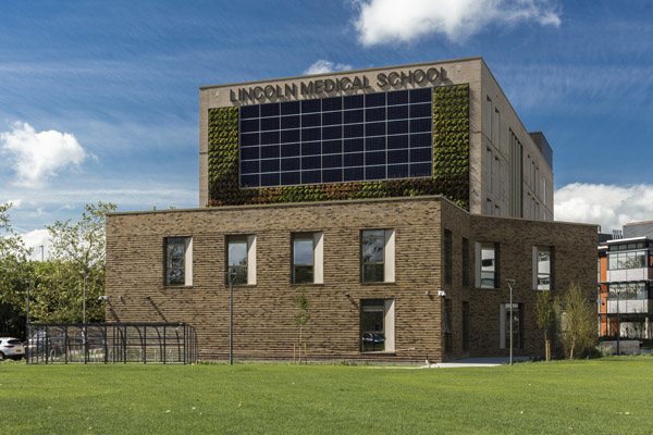 Lincoln Medical School building on campus