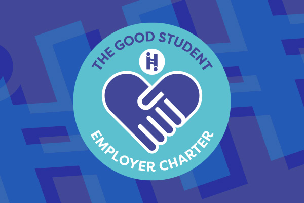 A logo for the Good Student Employer Charter