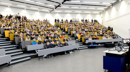 Students in a lecture hall