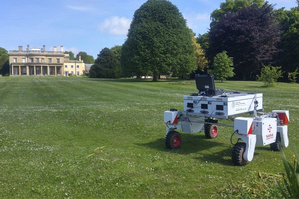 Riseholme estate and SAGA robot