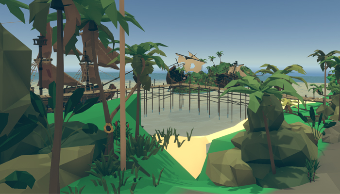 Screenshot from the Lincoln Island game