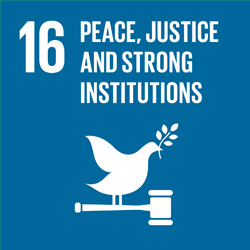 UN Sustainable Development Group 16 - Peace, Justice and Strong Institutions
